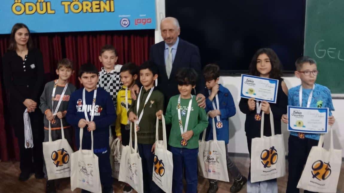  Türkiye 28. Zeka Oyunları Yarışmasında Dereceye Giren Öğrencilerimiz